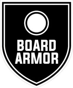 CA Logo Black Board Armor finish