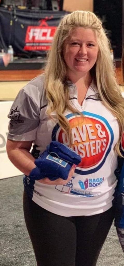 Meet 3 of Cornholes Top Female Players 3 Samantha Finley cornhole pro