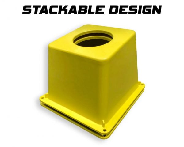 CornholeAce Pro Airmail Box has a stack-able design