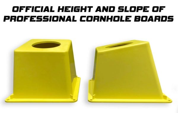 CornholeAce Pro Airmail Box uses official height and slope