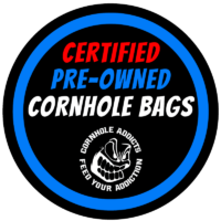 Preowned cornhole bags Cornhole Addicts Certified Pre-Owned cornhole bags