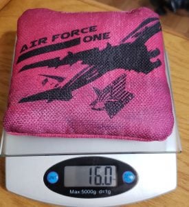Air Force One cornhole bag