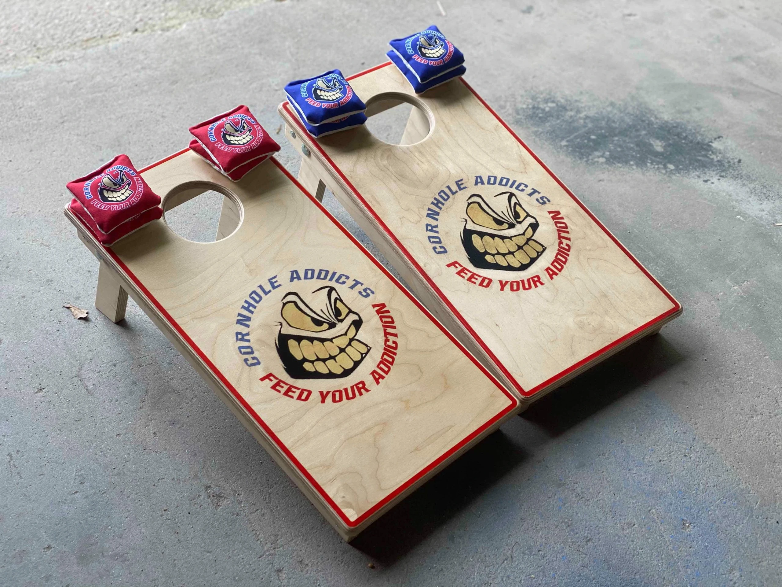 Mini Cornhole Boards for Addicts