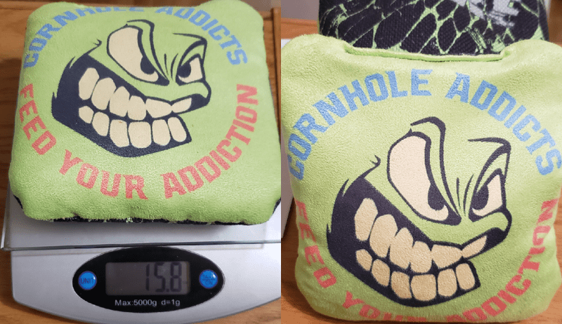 Big Daddy Cornhole Quake series bags
