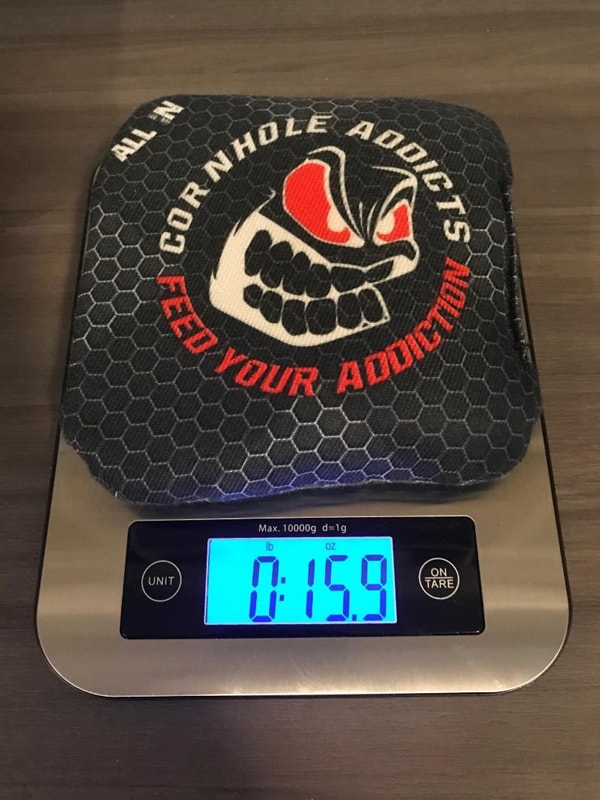 Ace All In cornhole bag weight