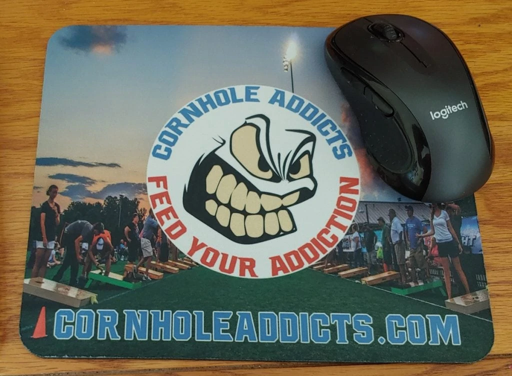Cornhole Addicts mouse pad