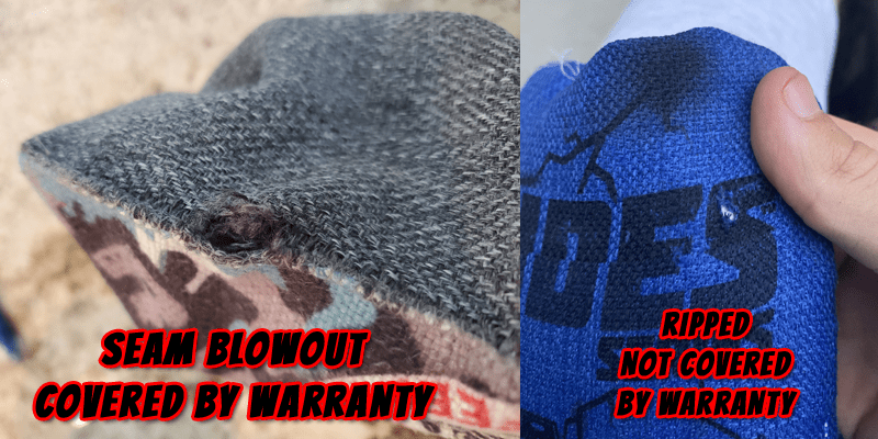 FAQ 3 bag warranty
