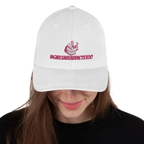 #GirlsAreAddictsToo Flexfit hat - Image 3