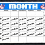 Cornhole Calendar