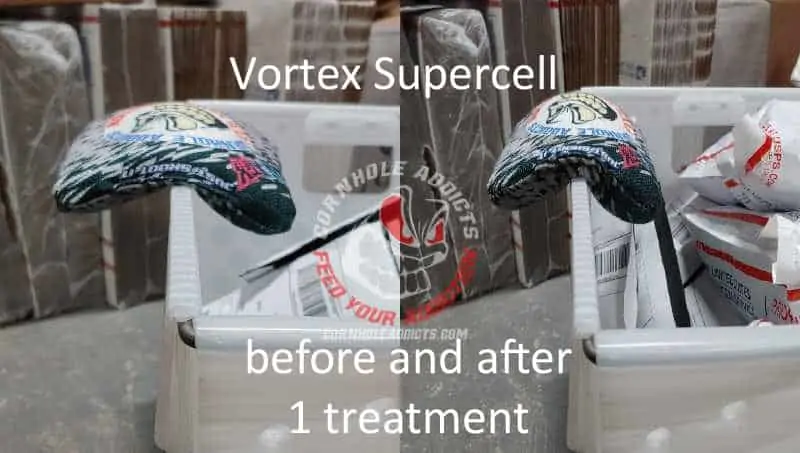 Vortex Supercell before and after sac relax