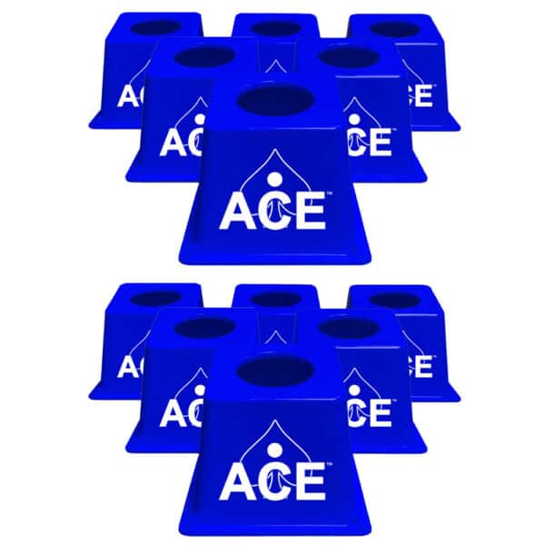 CornholeAce Airmail Pong blue