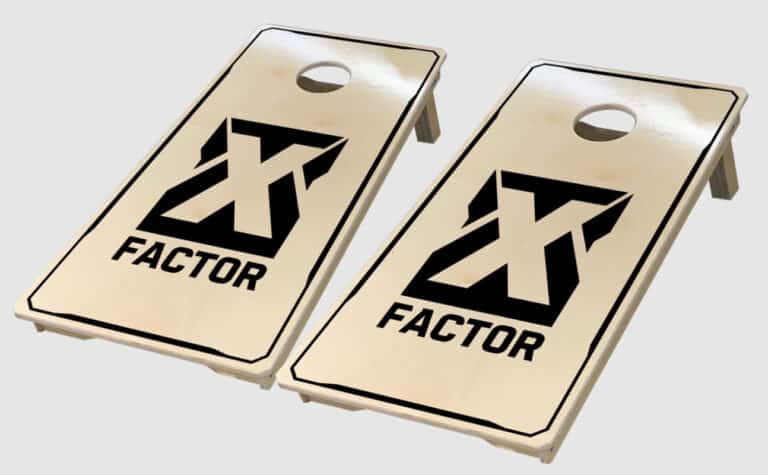 X-Factor cornhole boards