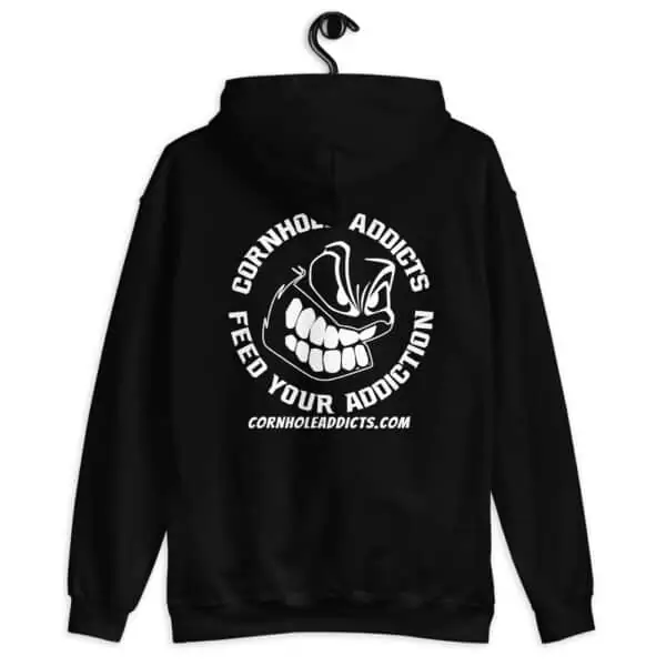 Hoodie with Front and Back Addicts Designs