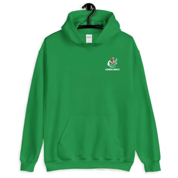 Hoodie with Front and Back Addicts Designs - Image 11