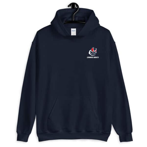 Hoodie with Front and Back Addicts Designs - Image 3