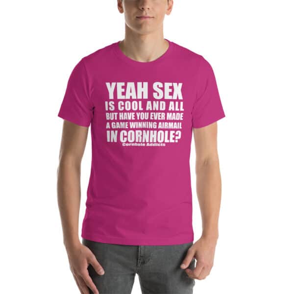 Sex is Cool Airmail Cornhole Shirt - Image 6