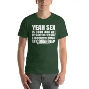 Sex is Cool Airmail Cornhole Shirt