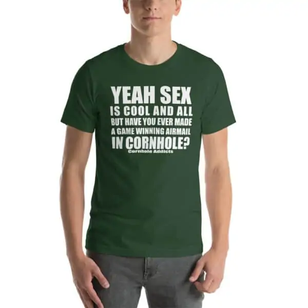 Sex is Cool Airmail Cornhole Shirt