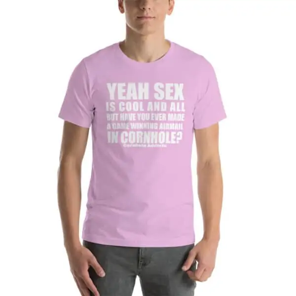 Sex is Cool Airmail Cornhole Shirt - Image 8