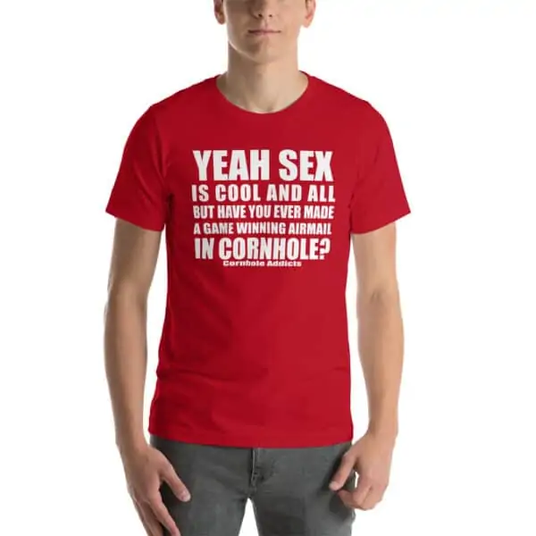 Sex is Cool Airmail Cornhole Shirt - Image 4