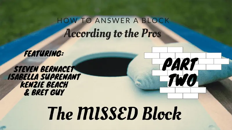 The missed block, pro level game theory