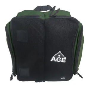 Velcro Cornhole Backpack - Green