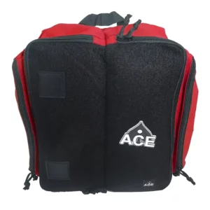 Velcro Cornhole Backpack - Red