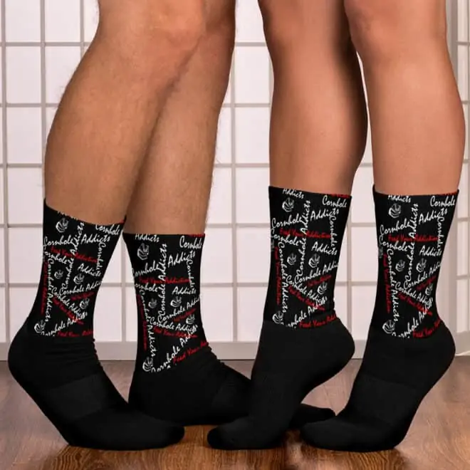 black foot sublimated socks couple 61a7f8e6c55de