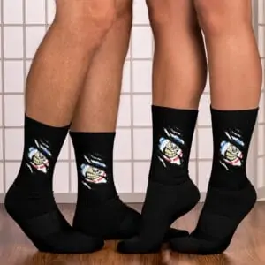 Addict Ripping Out Socks