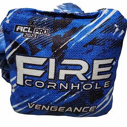 Fire Cornhole Vengeance blue