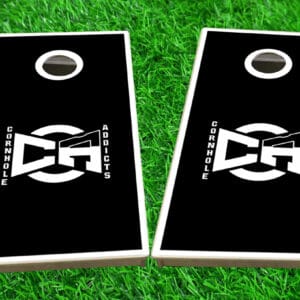 CA Logo black boards