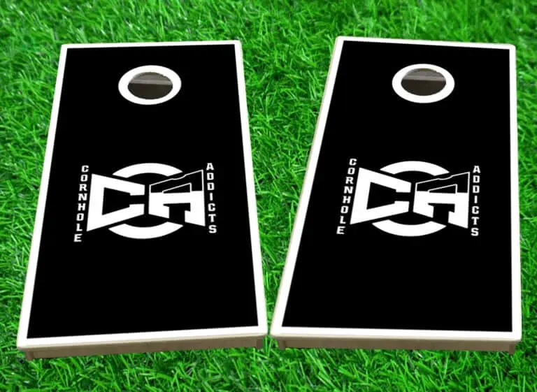 CA Logo black boards