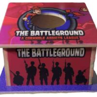 The Battleground airmail box front and top