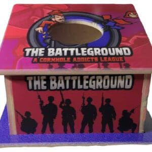 The Battleground airmail box front and top