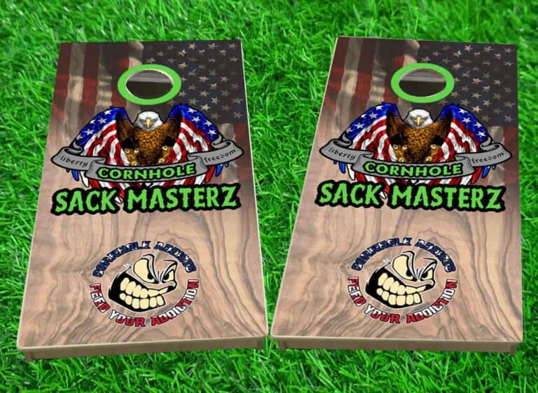 Sack masterz cornhole boards