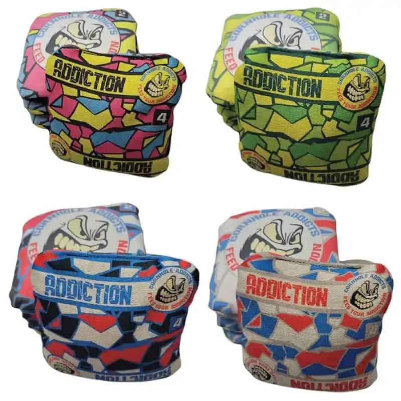 Cornhole Addicts Bags: Addiction & Fixation 3 Cornhole Addicts Bags Addiction