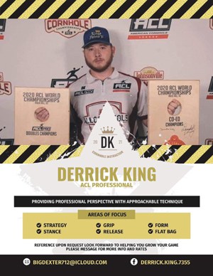 Learn From The Pros - Cornhole Lessons 3 Learn from the pros, cornhole lessons with Derrick King