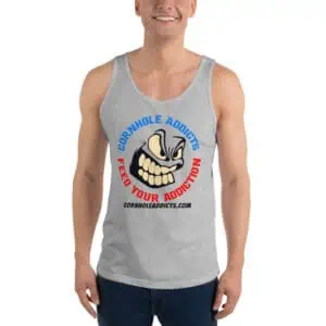 Unisex Tank Top With Color Logo