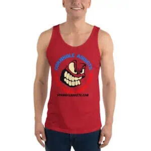 mens staple tank top red front 6255beda0dfd0