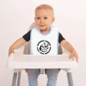 Embroidered Baby Bib