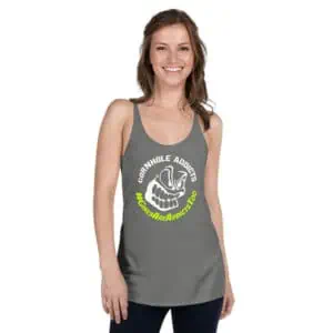 GirlsAreAddictsToo Racerback Tank