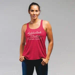 Addicted Babe Racerback Tank