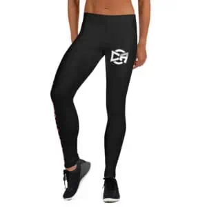 Girls Are Addicts Too Adult Leggings with Emblem