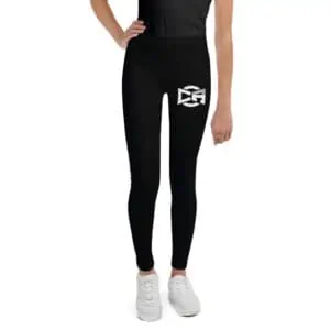 Youth Leggings With Emblem