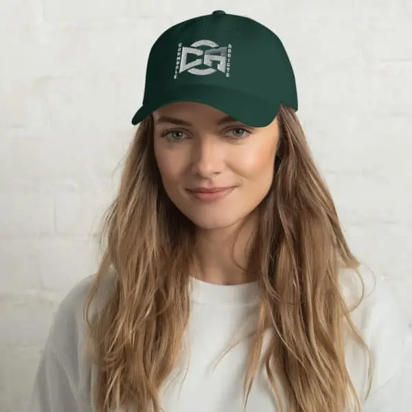 Emblem White Classic Low Profile Hat - Image 4