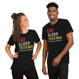 Eat Sleep Throw Bags Unisex Tee