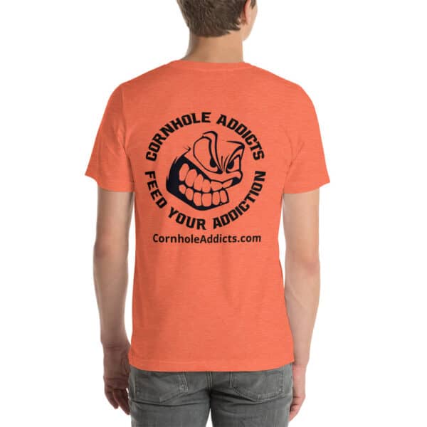Black Emblem Front Logo Back Unisex Tee - Image 5