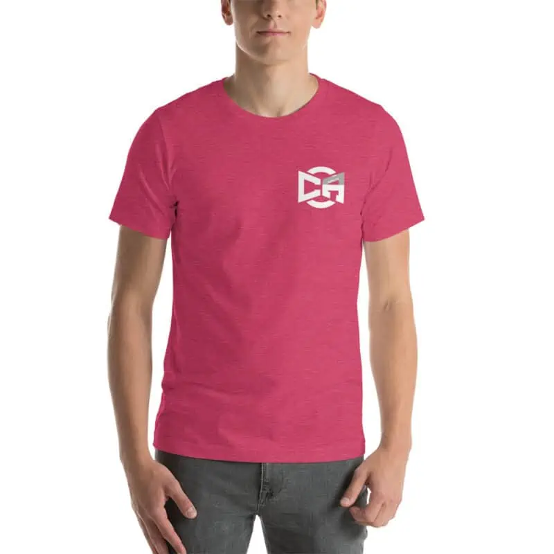 unisex staple t shirt heather raspberry front 6303c359925dc