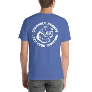 This t-shirt with our new Emblem Front Logo Back 