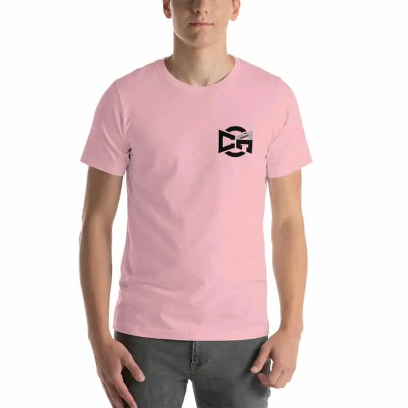 unisex staple t shirt pink front 6303c16ca3b4a
